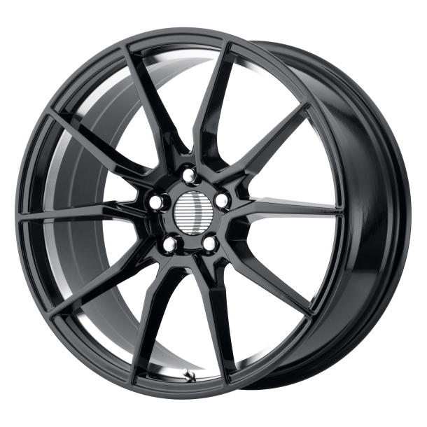 PERFORMANCE REPLICAS PR193 Gloss Black Machined 9x20 5X114.3 ET 30 (BS 6.18) CB 70.7