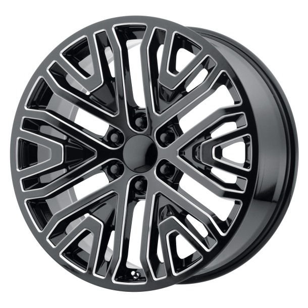 PERFORMANCE REPLICAS PR197 Gloss Black Milled 9x20 6X139.7 ET 24 (BS 5.94) CB 78.1