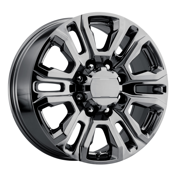 PERFORMANCE REPLICAS PR207 Black Chrome 8.5x20 8X165.1 ET 15 (BS 5.34) CB 125.1