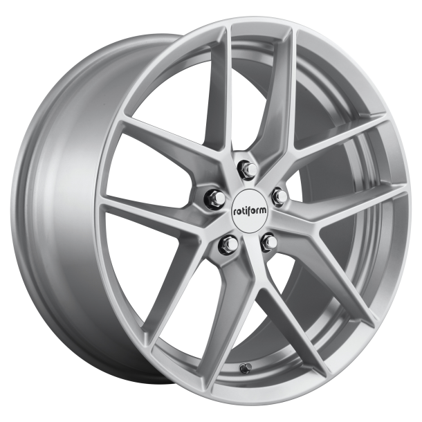 ROTIFORM 1PC R133 FLG Gloss Silver 8.5x18 5X114.3 ET 45 (BS 6.52) CB 72.56