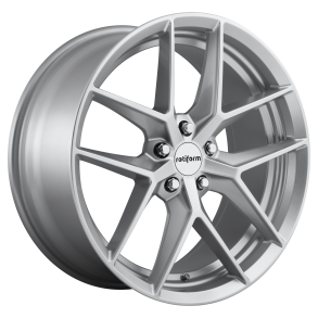 ROTIFORM 1PC R133 FLG Gloss Silver 8.5x19 5X108 ET 45, (BS 6.52), CB 63.36