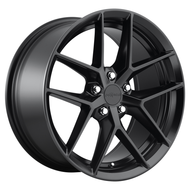 ROTIFORM 1PC R134 FLG Matte Black 8.5x18 5X114.3 ET 45 (BS 6.52) CB 72.56