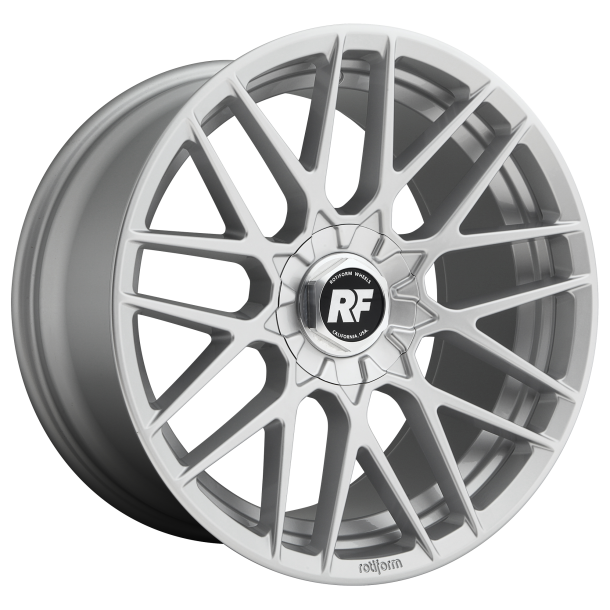 ROTIFORM 1PC R140 RSE Gloss Silver 8x17 5X114.3 ET 40 (BS 6.07) CB 70.1