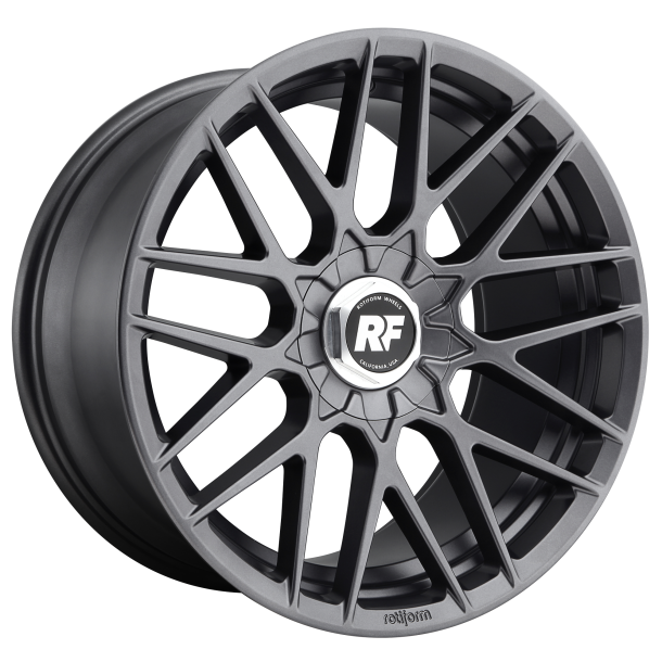 ROTIFORM 1PC R141 RSE Matte Anthracite 9.5x18 5X114.3 ET 25 (BS 6.23) CB 70.1