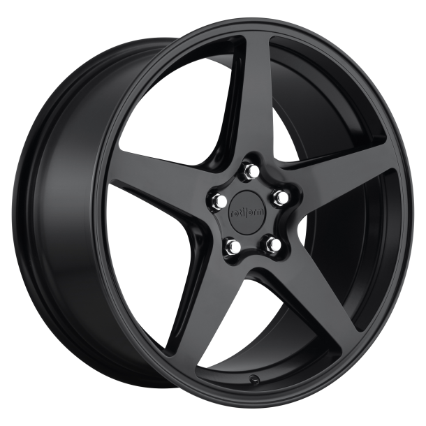 ROTIFORM 1PC R148 WGR Matte Black 8.5x18 5X114.3 ET 35 (BS 6.13) CB 72.56