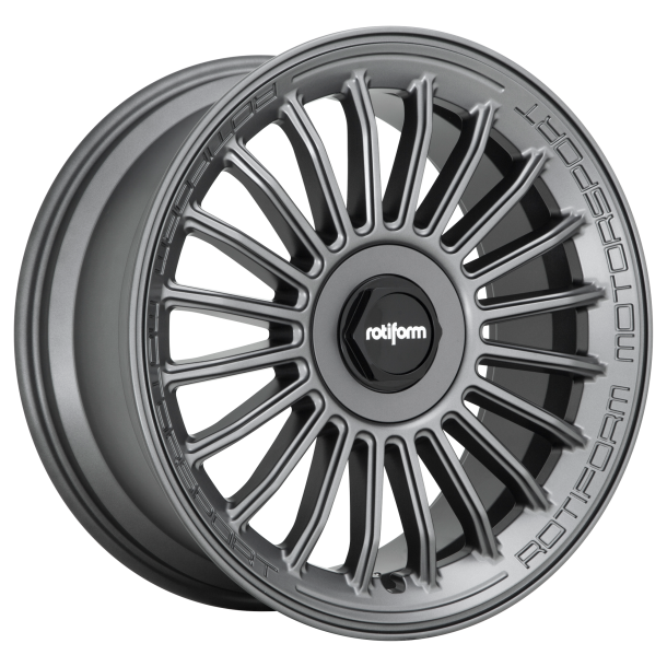 ROTIFORM 1PC R160 BUC-M Matte Anthracite 8.5x19 5X114.3 ET 35 (BS 6.13) CB 72.56