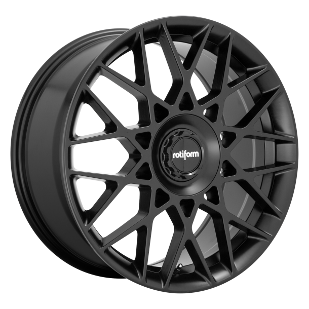 ROTIFORM 1PC R165 BLQ-C Matte Black 8.5x19 5X114.3 ET 35 (BS 6.13) CB 72.56