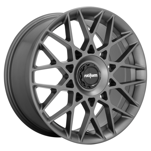 ROTIFORM 1PC R166 BLQ-C Anthracite 8.5x19 5X114.3 ET 35 (BS 6.13) CB 72.56