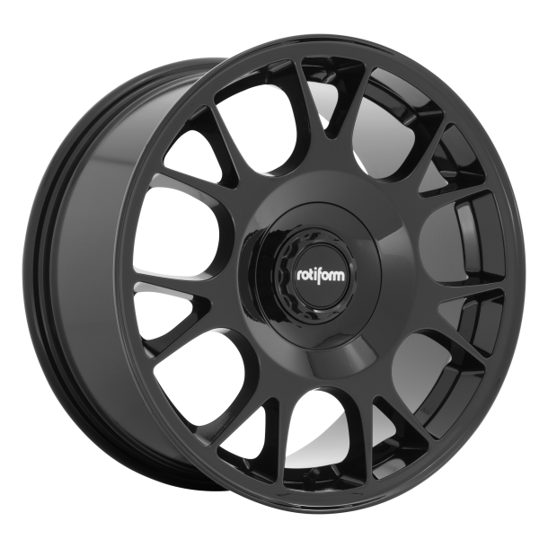 ROTIFORM 1PC R187 TUF-R Gloss Black 9.5x18 5X114.3 ET 38 (BS 6.75) CB 72.56