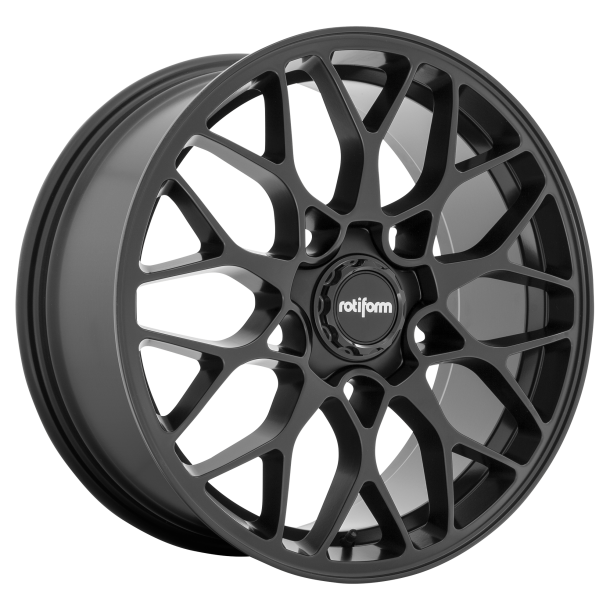 ROTIFORM 1PC R190 Matte Black 8.5x19 5X114.3 ET 35 (BS 6.13) CB 72.56