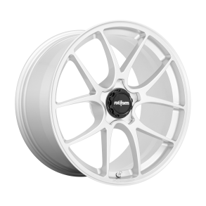 ROTIFORM 1PC R900 LTN Gloss Silver 10.5x20 5X114.3 ET 45 (BS 7.52) CB 72.56