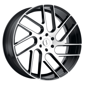 STATUS JUGGERNAUT Gloss Black W/ Machined Face 9x20 6X139.7 ET 5 (BS 5.2) CB 112.1