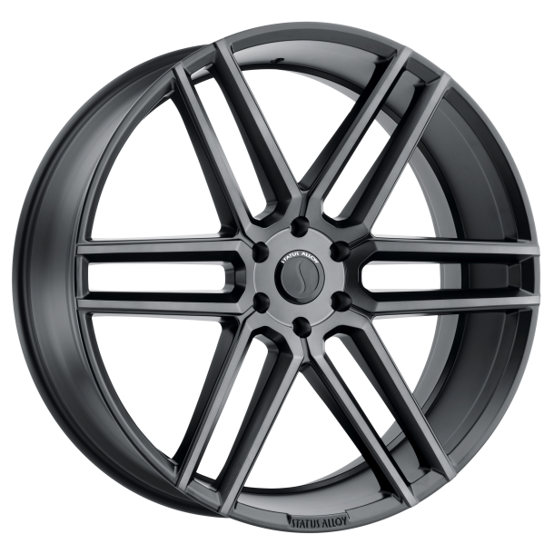 STATUS TITAN Carbon Graphite 9.5x24 5X114.3 ET 30 (BS 6.43) CB 76.1