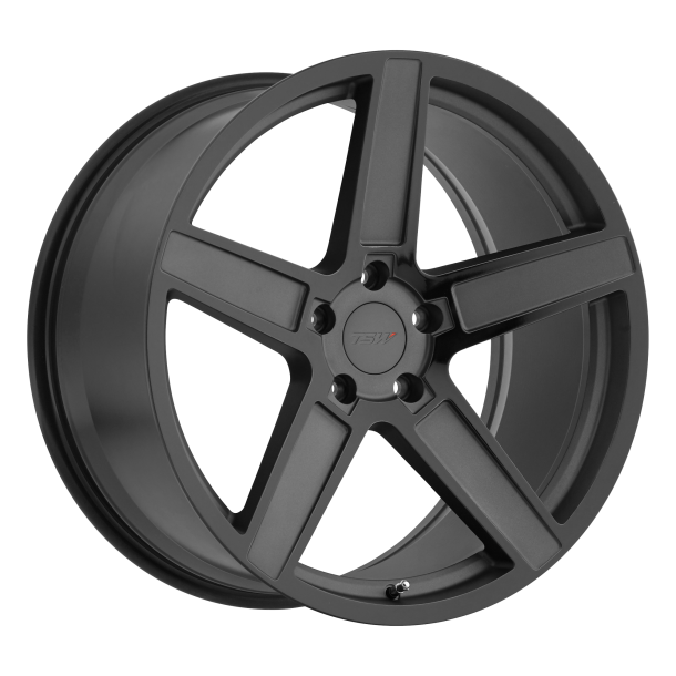 TSW ASCENT Matte Gunmetal W/ Gloss Black Face 8.5x18 5X114.3 ET 20 (BS 5.54) CB 76.1