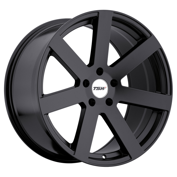 TSW BARDO Matte Black 8x17 5X114.3 ET 40 (BS 6.07) CB 76.1