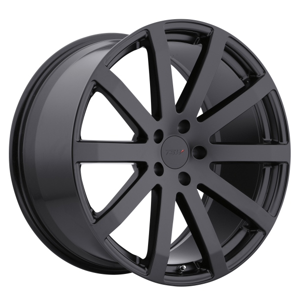 TSW BROOKLANDS Matte Black 8x17 5X114.3 ET 40 (BS 6.07) CB 76.1