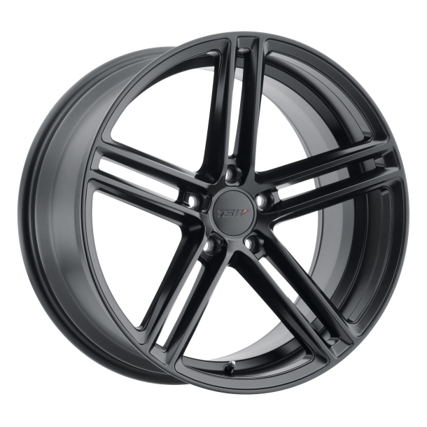 TSW CHAPELLE Matte Black 8x17 5X114.3 ET 40 (BS 6.07) CB 76.1