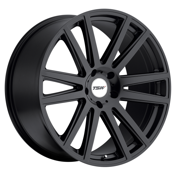 TSW GATSBY Matte Black 8.5x20 5X114.3 ET 40 (BS 6.32) CB 76.1