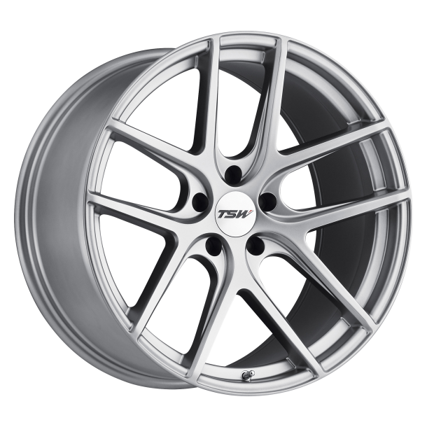 TSW GENEVA Matte Titanium Silver 8x17 5X114.3 ET 40 (BS 6.07) CB 76.1