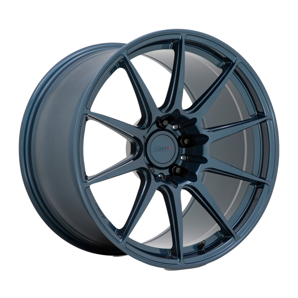 TSW KEMORA Gloss Dark Blue 10.5x18 5X114.3 ET 25 (BS 6.73) CB 76.1