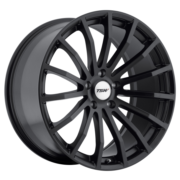 TSW MALLORY Matte Black 8.5x20 5X114.3 ET 20 (BS 5.54) CB 76.1