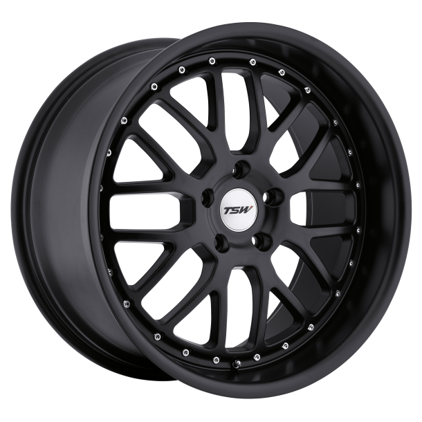 TSW VALENCIA Matte Black 8x17 5X114.3 ET 20 (BS 5.29) CB 76.1