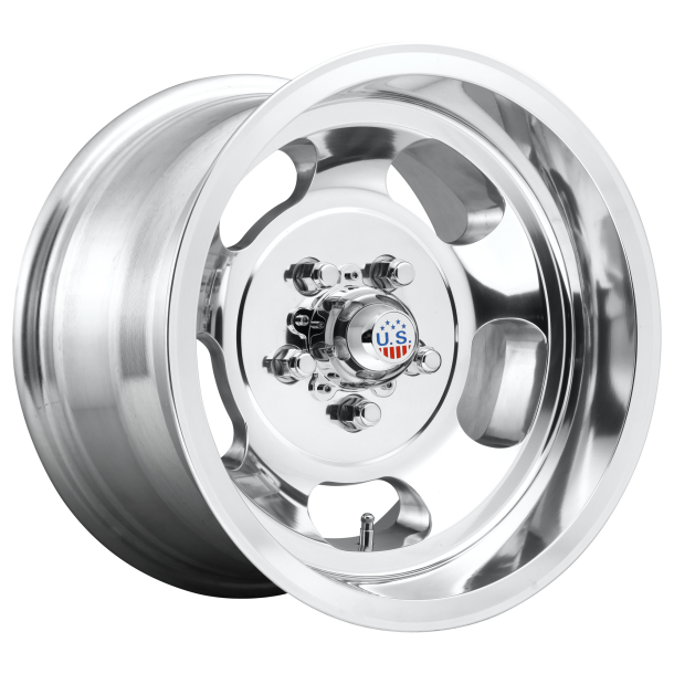 US MAG 1PC U101 INDY High Luster Polished 7x15 5X114.3 ET -5 (BS 3.8) CB 72.56