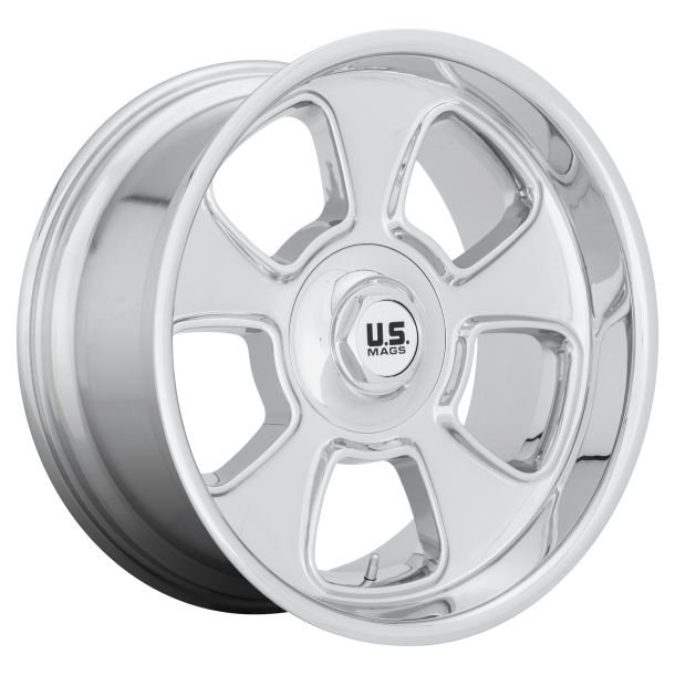 US MAG 1PC U126 BOULEVARD Chrome Plated 8x20 5X139.7 ET 1 (BS 4.54) CB 87.1