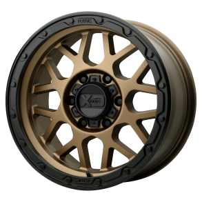 KMC XD XD135 GRENADE OR Matte Bronze Matte Black Lip 18X8.5 5X127 (BS 4.75) CB 78.10