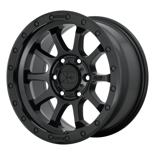 KMC XD XD143 RG3 Satin Black 17X8.5 5X127 (BS 4.75) CB 71.50