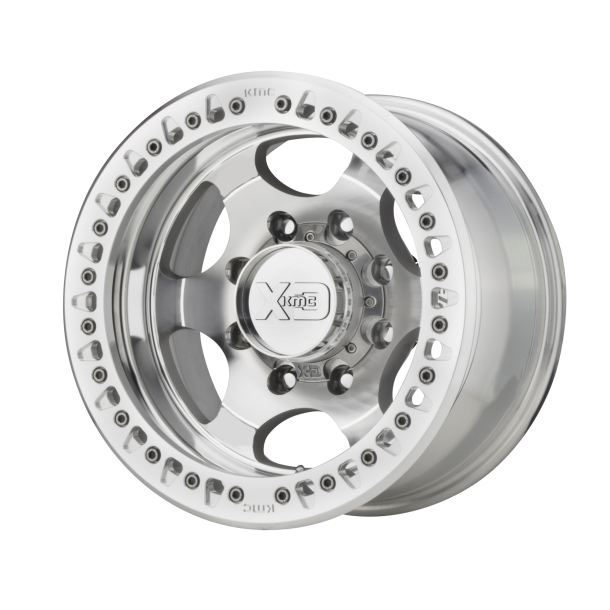 KMC XD XD232 BEADLOCK Machined 17X9 6X139.7 (BS 3.50) CB 108.00