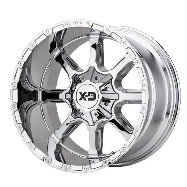 KMC XD XD838 MAMMOTH Chrome 20X10 5X127 (BS 4.79) CB 78.10