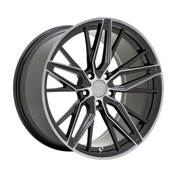 XO ZURICH Gloss Black W/ Machined Gloss Dark Tint 9x20 5X114.3 ET 20 (BS 5.79) CB 76.1