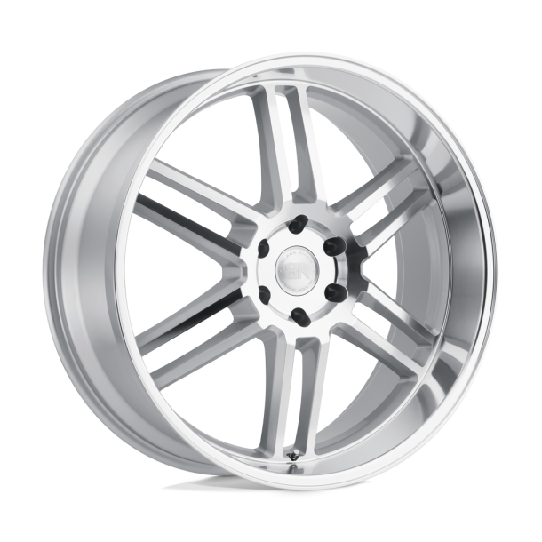 BLACK RHINO KATAVI Silver w/ Mirror-Cut Face 20X9 5X114.3 (BS 6.18) CB 76.10