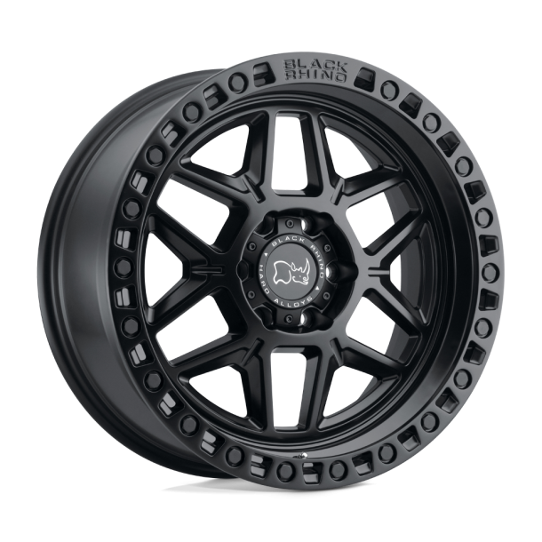 BLACK RHINO KELSO Matte Black 17X9 5X114.3 (BS 4.29) CB 76.10