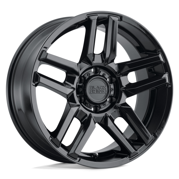 BLACK RHINO MESA Gloss Black 17X8.5 5X127 (BS 4.04) CB 71.50