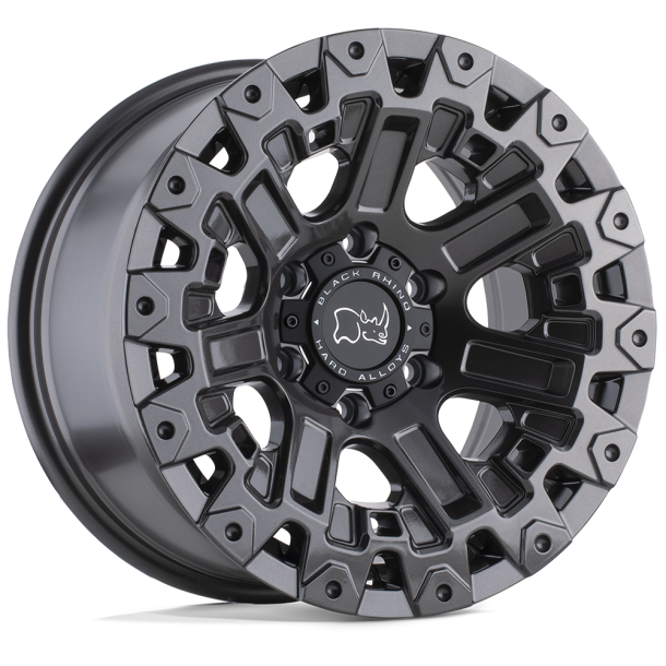 BLACK RHINO OZARK Gloss Gunmetal 17X9.5 5X127 (BS 4.54) CB 71.50