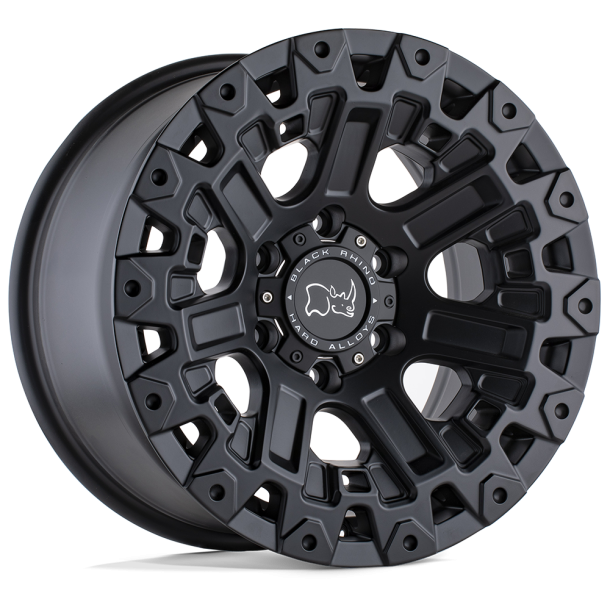 BLACK RHINO OZARK Matte Black 17X9.5 5X127 (BS 4.54) CB 71.50