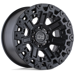 BLACK RHINO OZARK Matte Black 17X9.5 6X135 (BS 5.72) CB 87.10