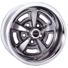 AMERICAN STEEL WHEEL PONTIAC RALLYE 2 SILVER Silver 10x15 , ET=0, BS=5, 5x120.65
