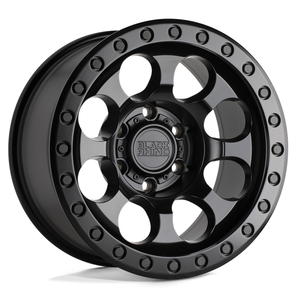 BLACK RHINO RIOT Matte Black 17X8.5 6X135 (BS 4.75) CB 87.10