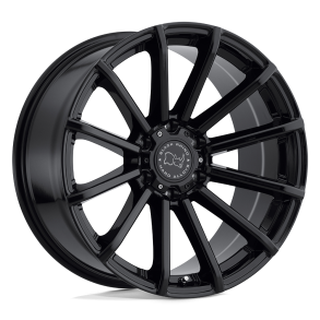 BLACK RHINO ROTORUA Gloss Black 18X9.5 6X139.7 (BS 4.78) CB 112.10