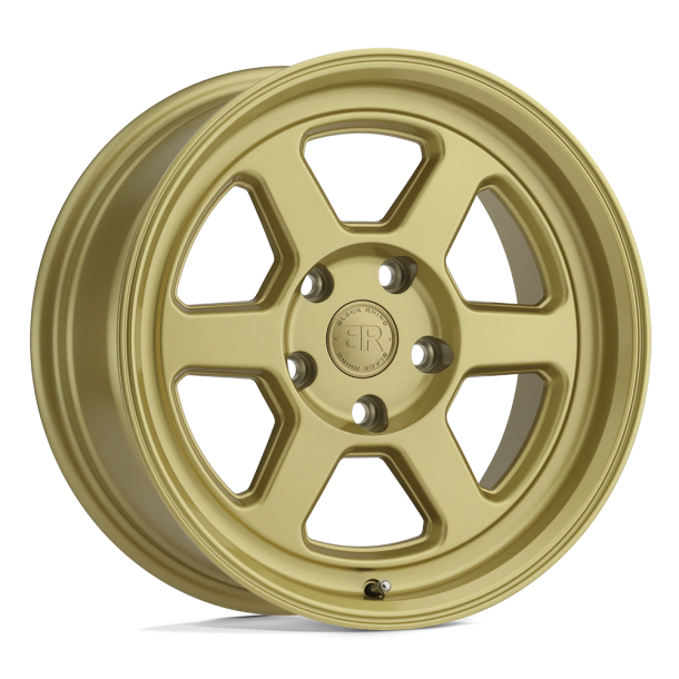 BLACK RHINO RUMBLE Gloss Gold 15X7 5X114.3 (BS 4.59) CB 76.10