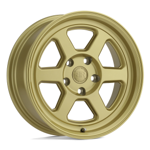BLACK RHINO RUMBLE Gloss Gold 16X7 5X114.3 (BS 4.59) CB 76.10