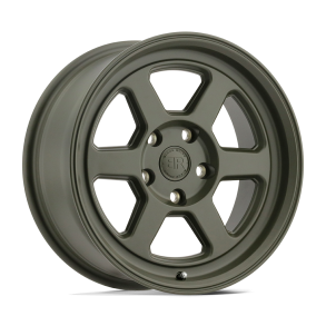 BLACK RHINO RUMBLE Olive Drab Green 16X7 5X114.3 (BS 4.59) CB 76.10