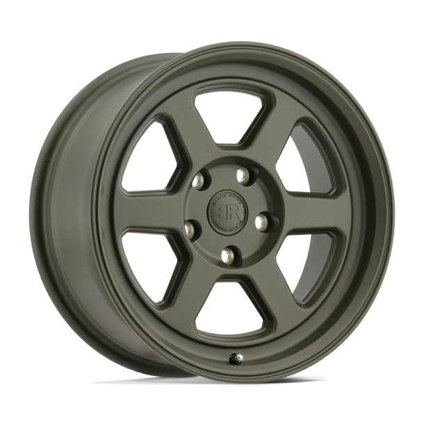 BLACK RHINO RUMBLE Olive Drab Green 16X7 5X114.3 (BS 4.59) CB 76.10