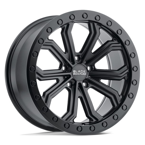 BLACK RHINO TRABUCO Matte Black 17X8 5X114.3 (BS 5.68) CB 76.10