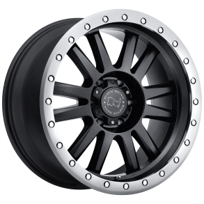 BLACK RHINO TANAY Matte Black w/ Matte Graphite Lip 20X9 6X135 (BS 5.47) CB 87.10