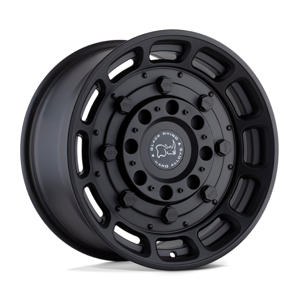 BLACK RHINO WARTHOG Matte Black 17X8.5 5X114.3 (BS 4.04) CB 71.50