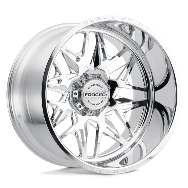 BLACK RHINO TWISTER Polished Directional 22X14 5X127 (BS 4.51) CB 71.50